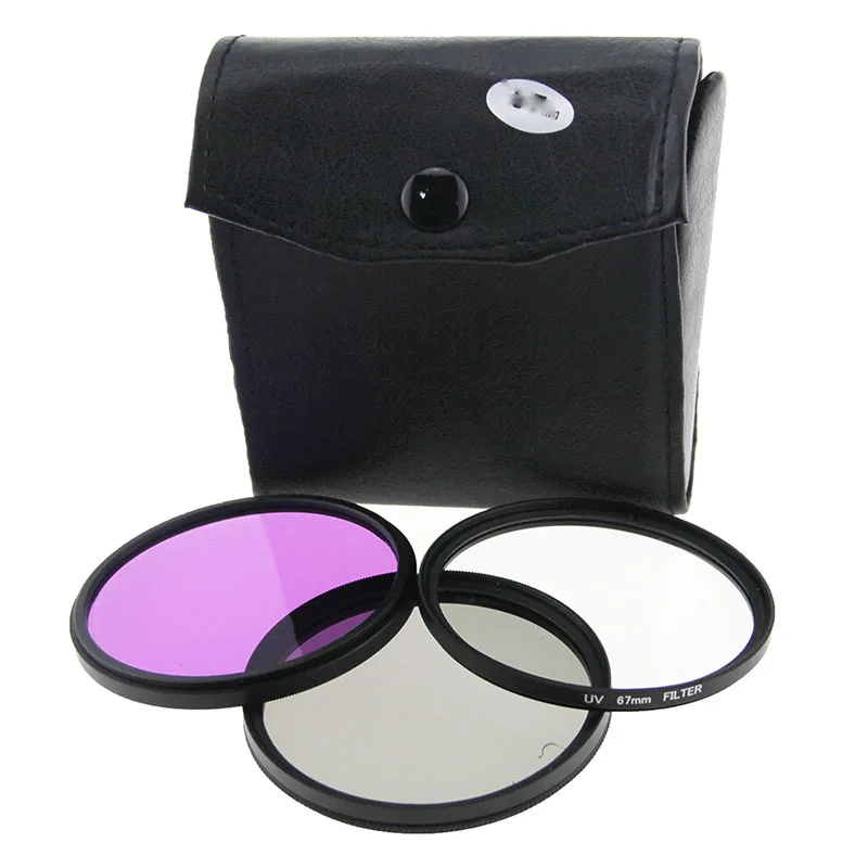Foleto 77 мм 1 шт. UV FLD CPL + набор фильтров Polfilter для Canon EOS 650D 600D 550D 1100D | Электроника