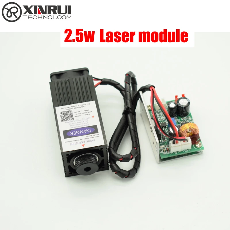 2 5 Вт Высокая мощность 450нм фокусировка синий лазерный модуль лазерная