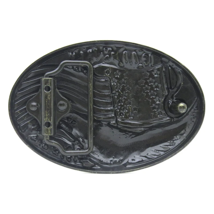 Овальная пряжка для ремня с флагом Америки и головой орла|belt buckle|eagle head belt bucklebuckles