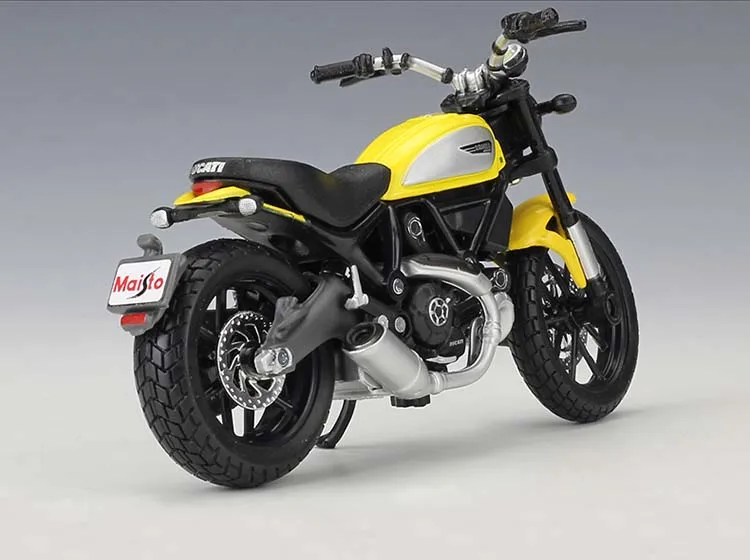 MAISTO 1:18 Ducati скремблер Мотоцикл Велосипед литья под давлением модель игрушки в коробке для ребенка подарок на день рождения
