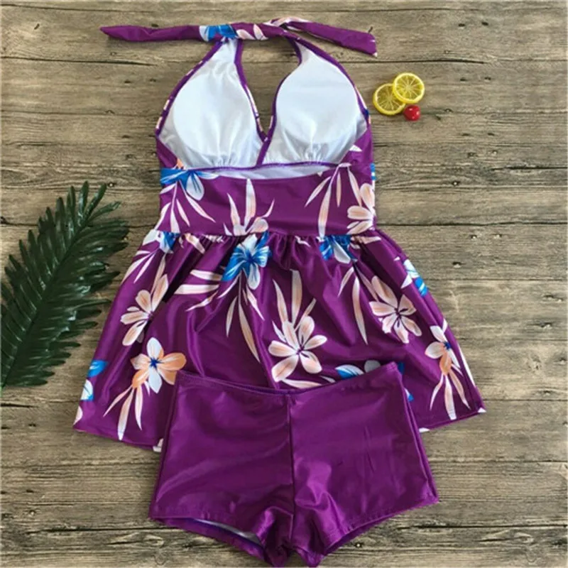 Женский слитный купальник с V-образным вырезом без рукавов | Бикини