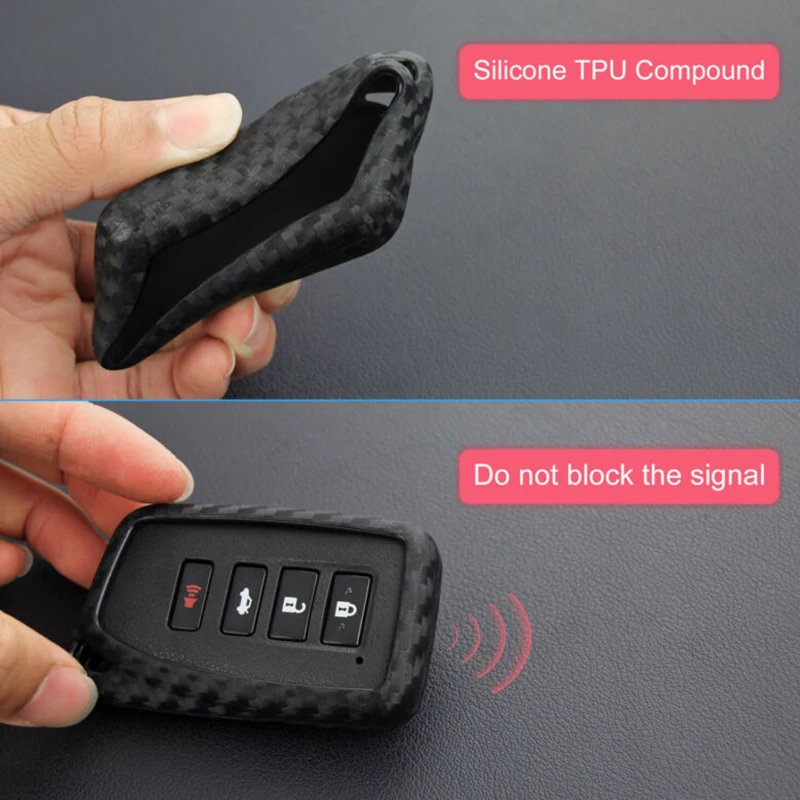 Держатель молдинги чехол для ключей часть износостойкий Lexus углеродного волокна