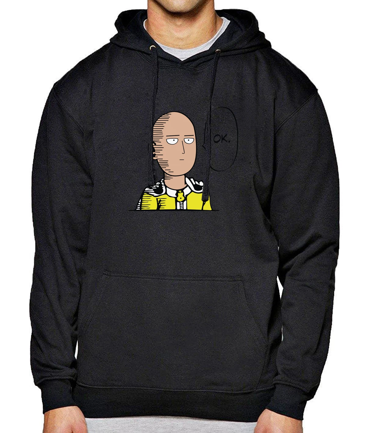 Толстовка мужская флисовая с мультяшным принтом на весну/зиму|fleece sweatshirt men|mens