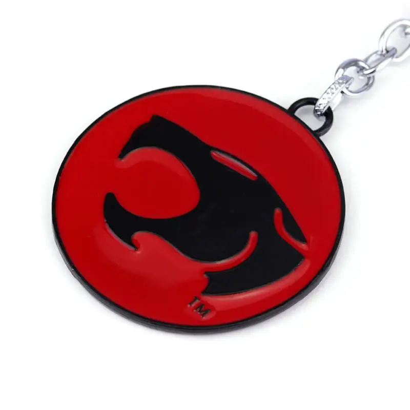 Мода Аниме Thundercats брелок красный Thunderbolt мультфильм кулон Металлический ювелирные