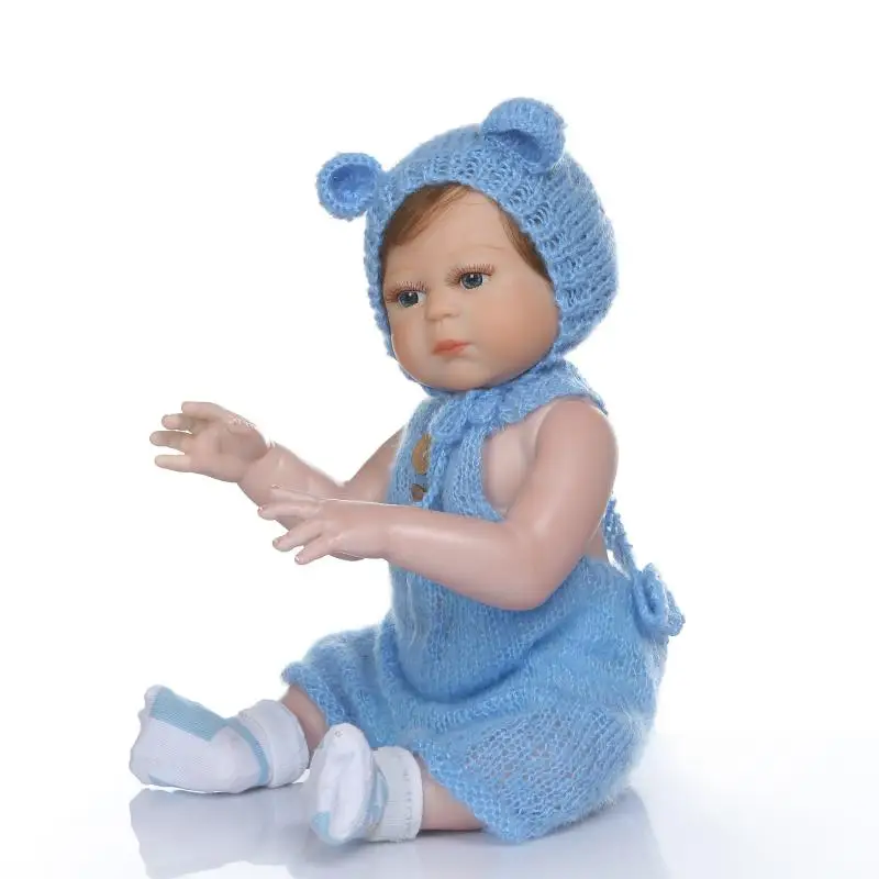 20&quot 50cm reborn baby doll toys boy newborn vinyl dolls bebes corpo de silicone inteiro realista boneca child gifts | Игрушки и хобби