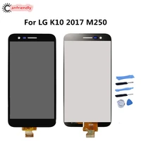 for lg k10 2017 m250 5 3 lcd displaytouch screen replacment digitizer assembly phone panel glass repair for lg x400 k 10 2017