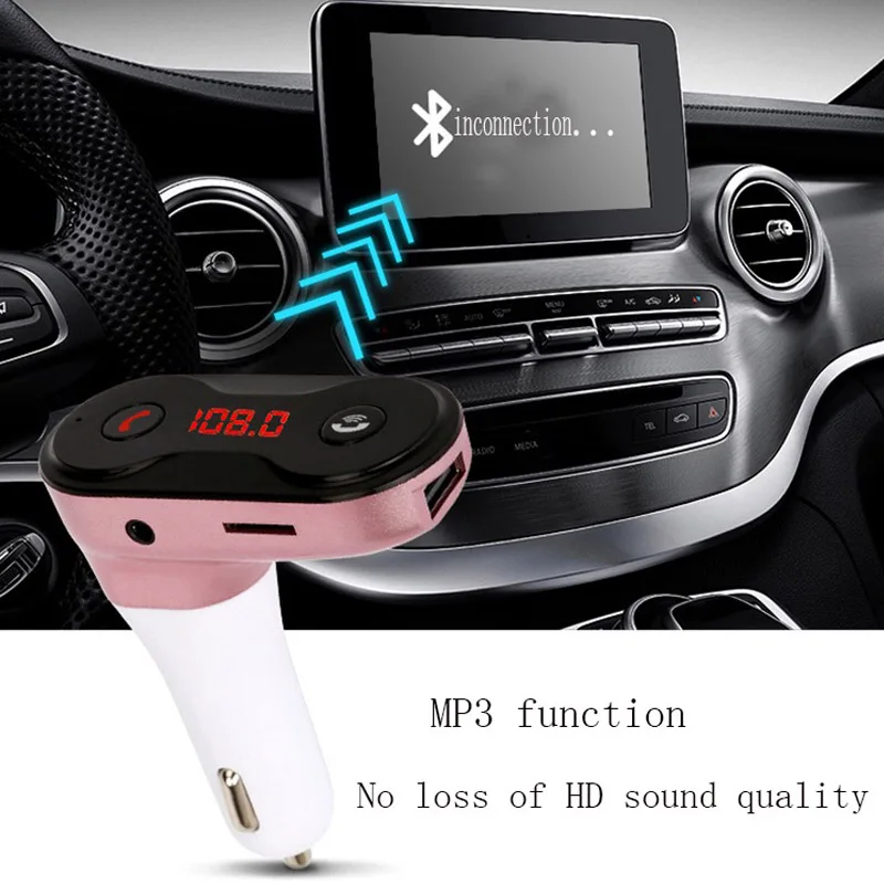 Автомобильный MP3 плеер Model C8 универсальная система громкой связи с Bluetooth функцией