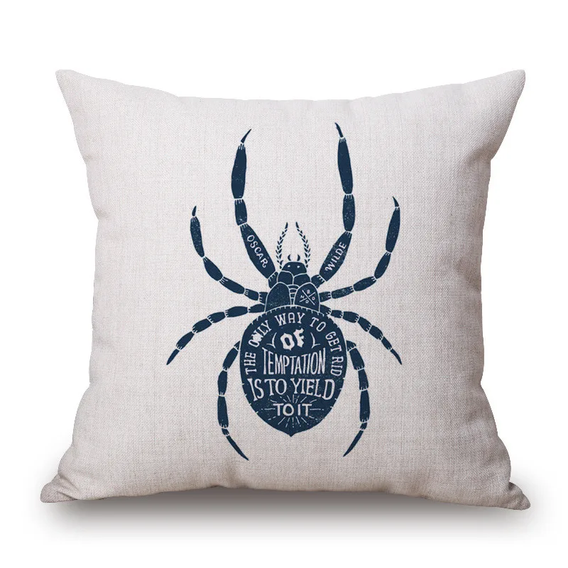 Наволочка на свадебный подарок 45 х45 см ретро Карта мира водные животные для