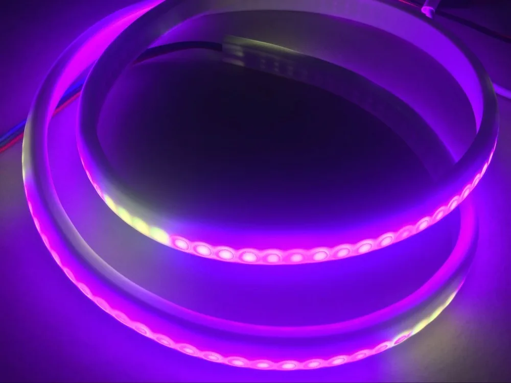 Пиксель светодиодный неоновый пиксельный 5 в постоянного тока WS2812B 144 пикселей/м