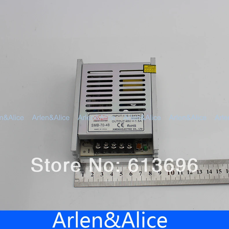 70W 48V 1.5A 100 V 260 AC Вход ультра тонкий одиночный выход импульсный источник питания