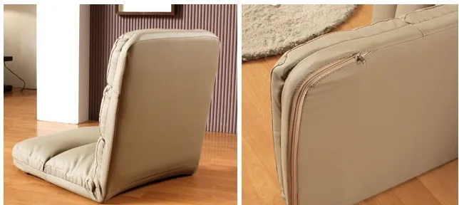 Японская мебель для отдыха складной пол кожаный стул кресло современный дизайн