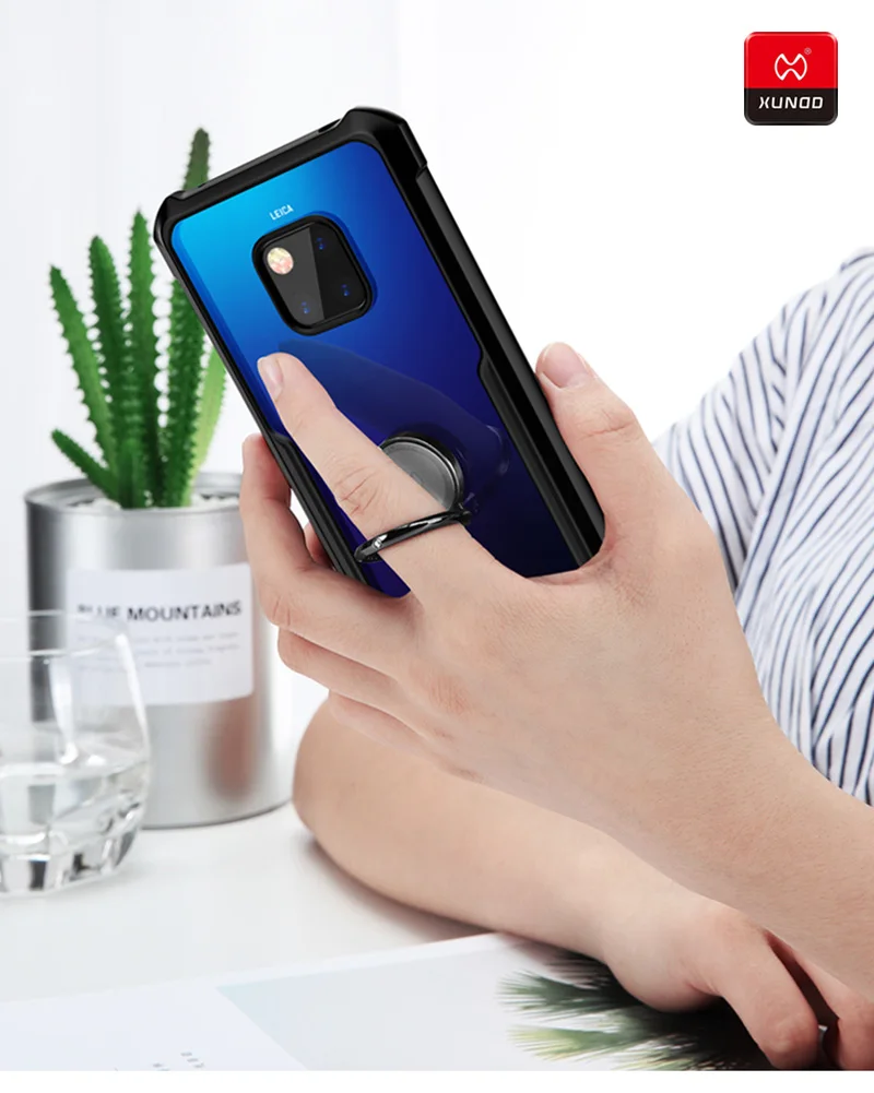 Чехол для телефона Huawei Mate20 Pro силиконовый ударопрочный чехол 360 чехлы с полным