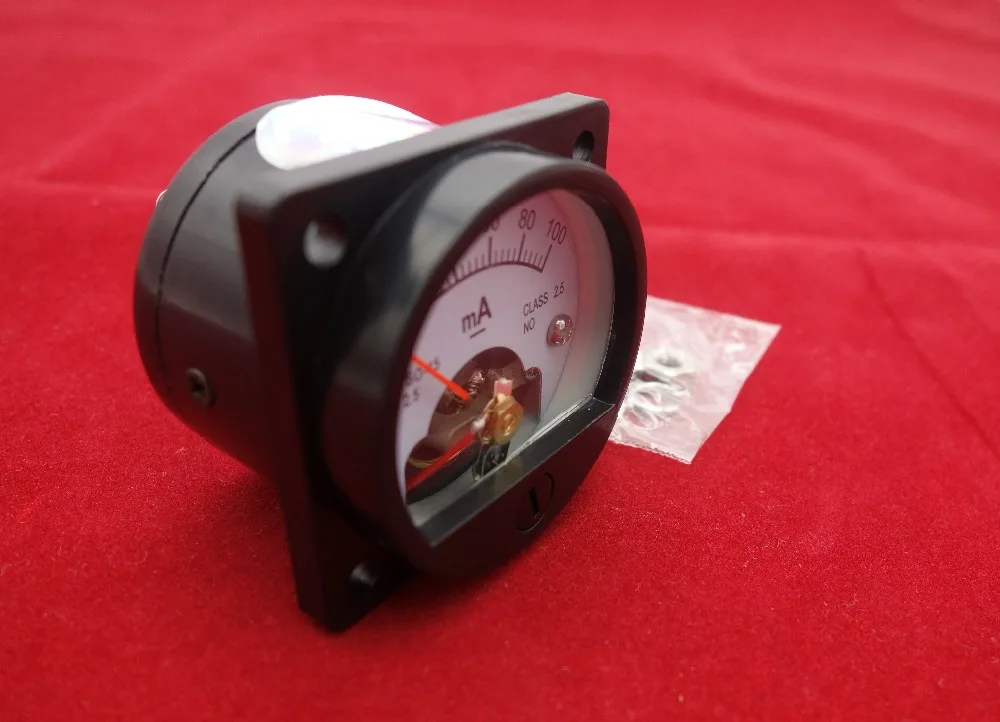 1 шт. Аналоговый амперметр 0 100 мА|dia|dia dia |