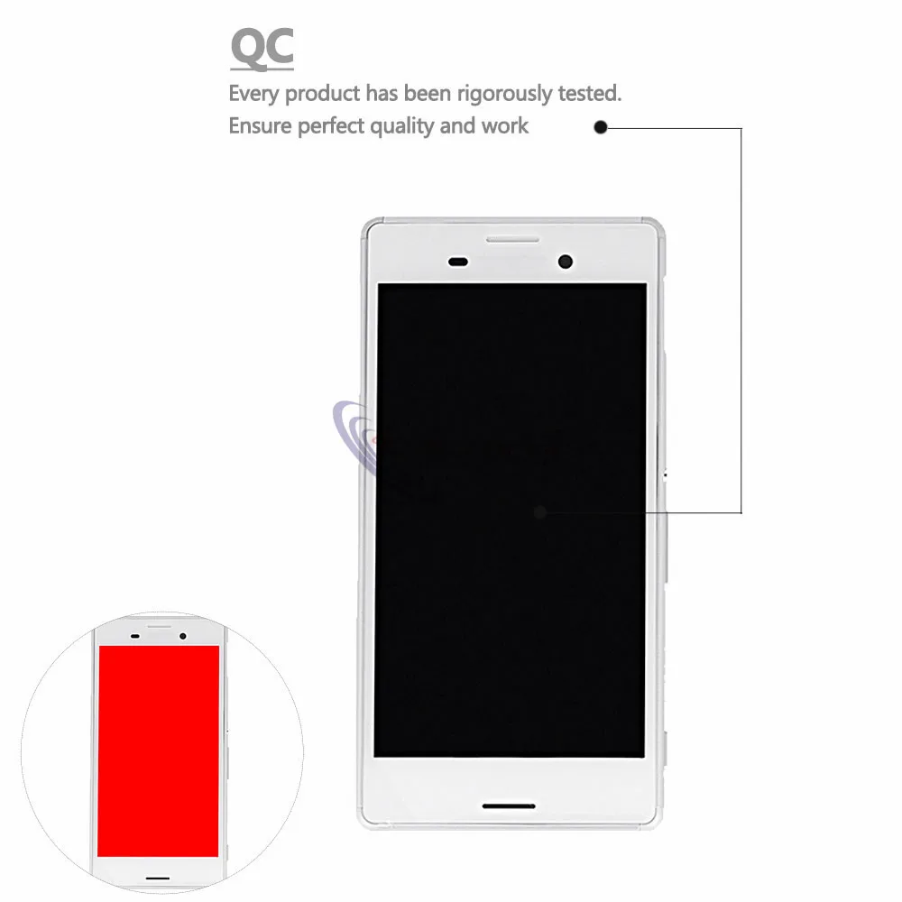ЖК экран с дигитайзером для Sony Xperia M4 E2303 E2306 E2353 E2333 сенсорный в сборе 5 0