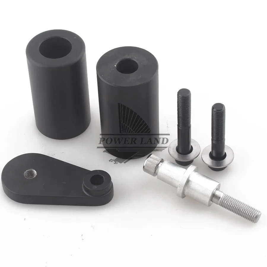 

Free Shipping 1set Black Motorcycle Falling Protector Part Delrin Frame Slider Anti Crash Frame Caps for Yamaha YZF-R6 03-05 R6S