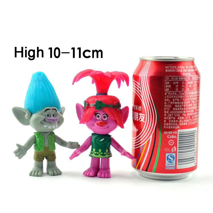 2016 мультяшный фильм Тролли Мак DJ Suki парень бриллиант медная ветка детская