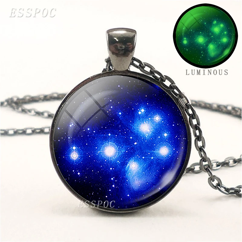 Ожерелье Galaxy Solary System Planet Nebula стеклянный кабошон ожерелье черные цепочки ожерелья