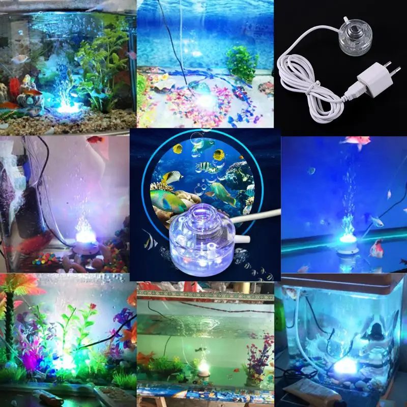Аквариумный светодиодный светильник для дайвинга s декоративное озеленение