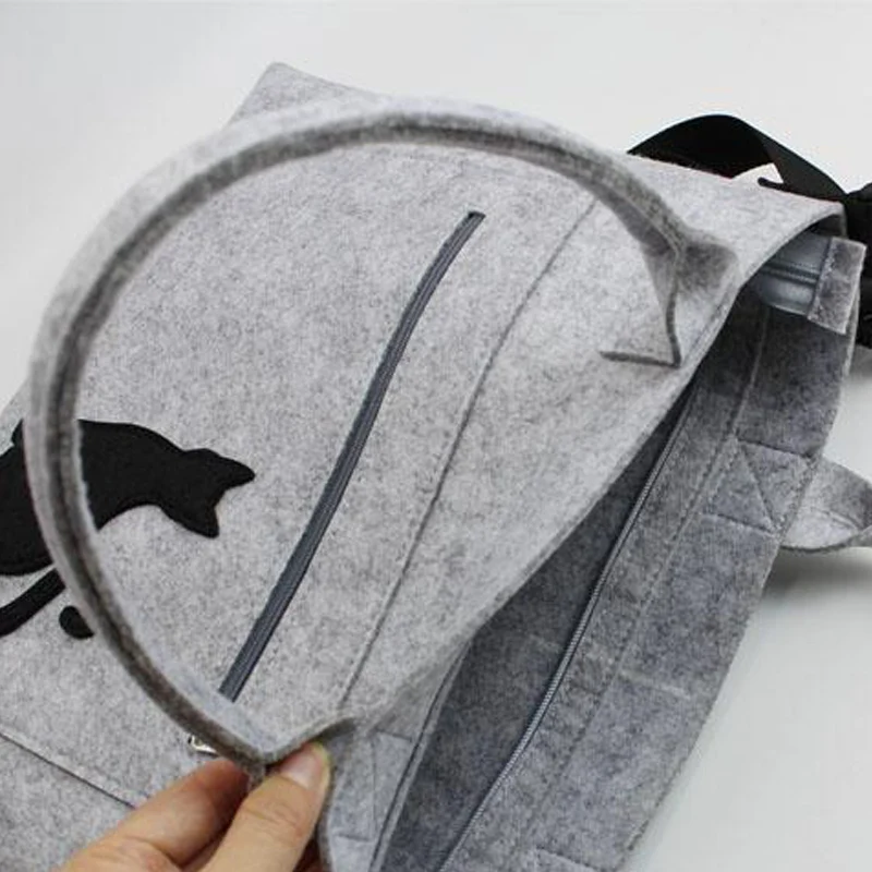 Сумка через плечо для ноутбука из фетра с кошкой Macbook ACER Asus DELL 15 6 дюйма|shoulder bags|bag