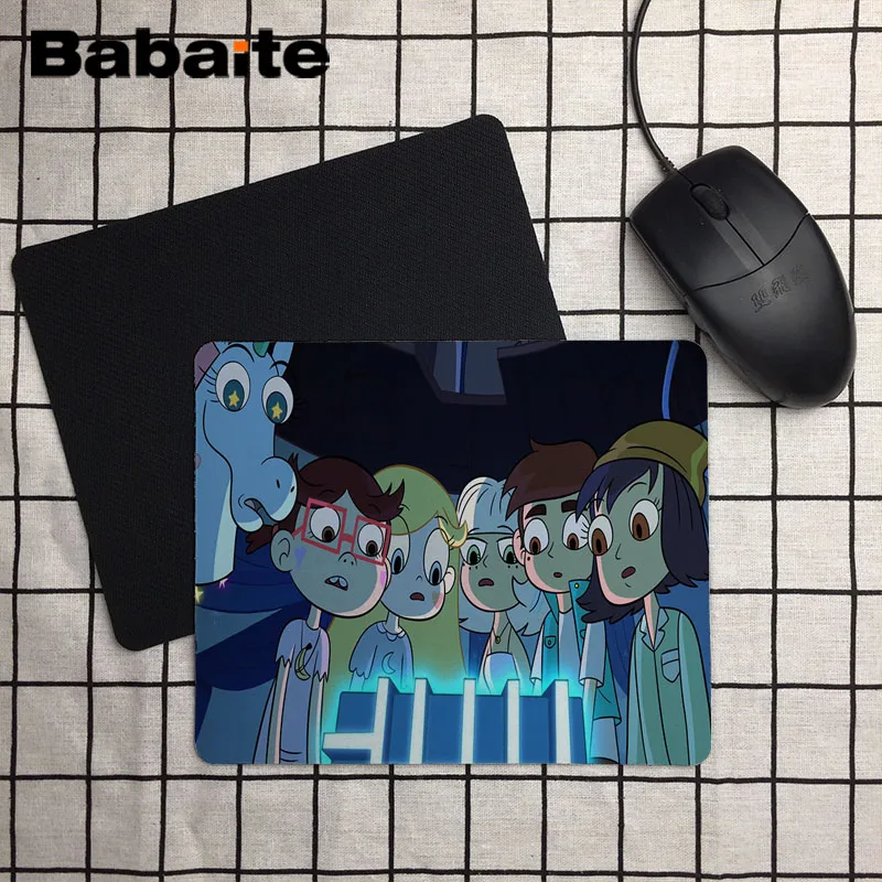 Babaite Star vs Forces Evil прочный резиновый коврик для мыши Размер 25x29 см игровые коврики |