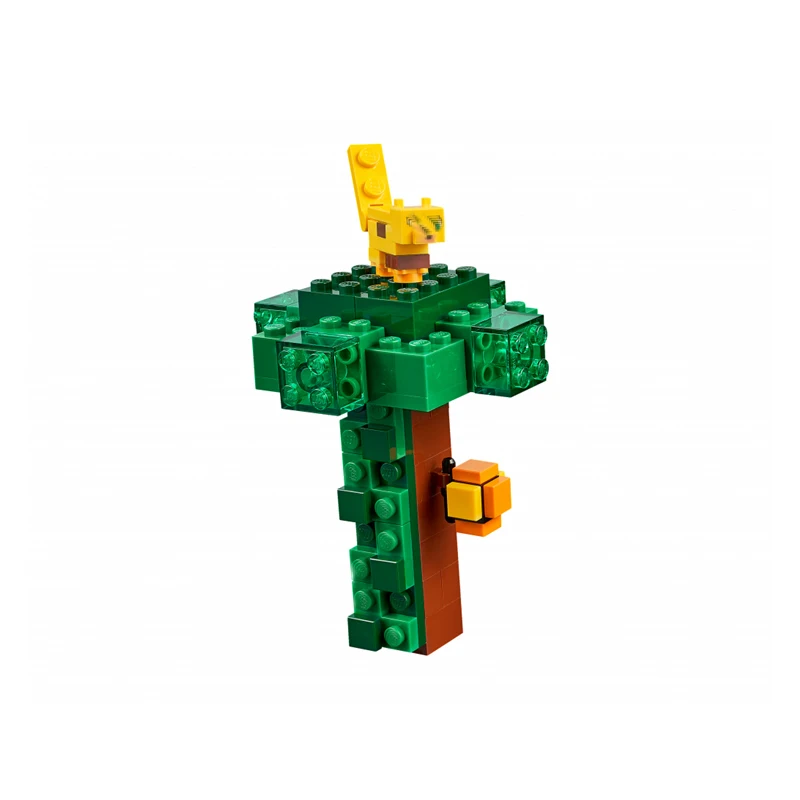 Модель Строительство комплекты совместимые с лего 18026 21132 мои мира MineCraft джунглей