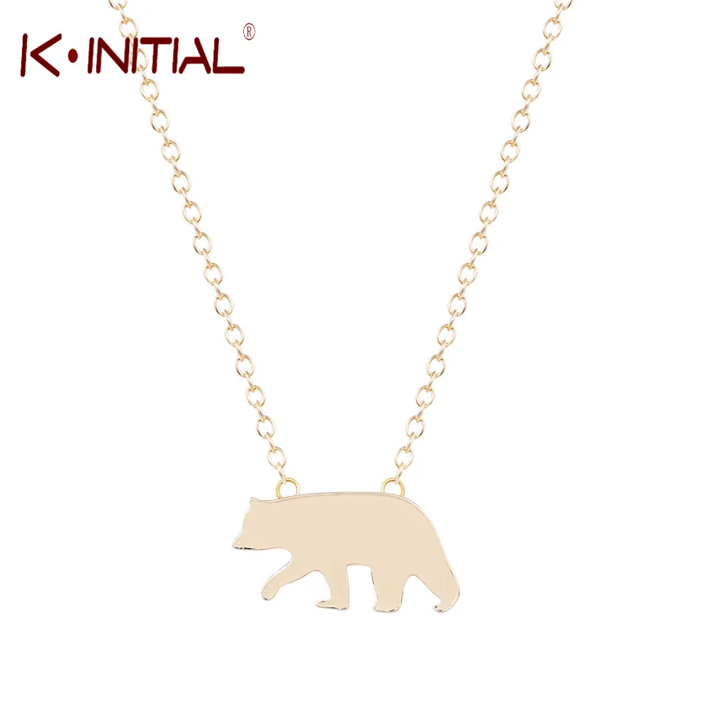Kinitial 1 Шт. Ручной Крошечный Симпатичные Коала Ожерелье Collares Mujer Позолоченный