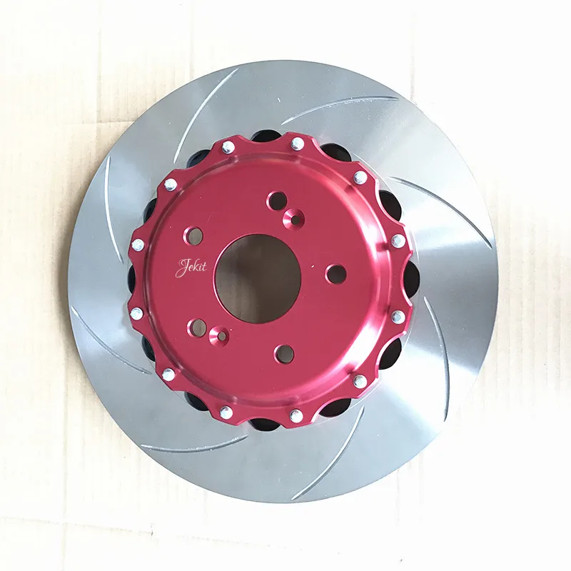 

Jekit brake rotor 330*28mm with red color center cap For JK9200 brake caliper for honda civic types Fd2/FD1 model
