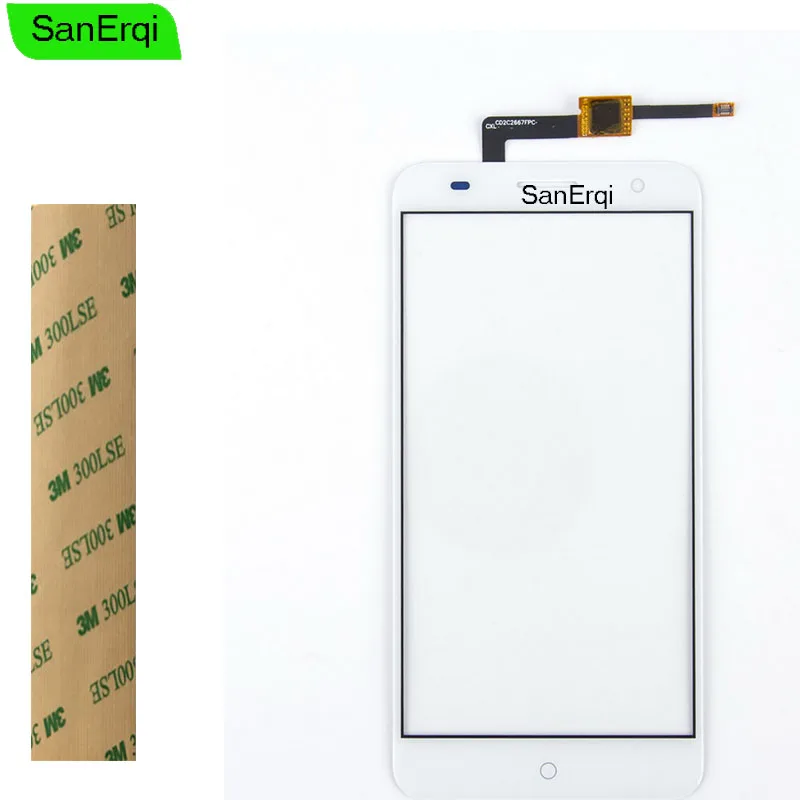 

SanErqi 5.2inch For ZTE Blade V7 touch screen Front Glass Digitizer Panel Sensor Glass Lens Replacement for ZTE Blade V7