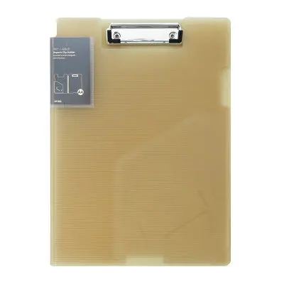 

Simple Fashion Office Carpeta Clip A4 Report Clipboard File Folder PP Plastic Clip Board Folder