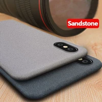 for iphone 13 12 mini 11 pro xs max xr x 8 7plu slim sandstone matte soft silicone shockproof back case cover
