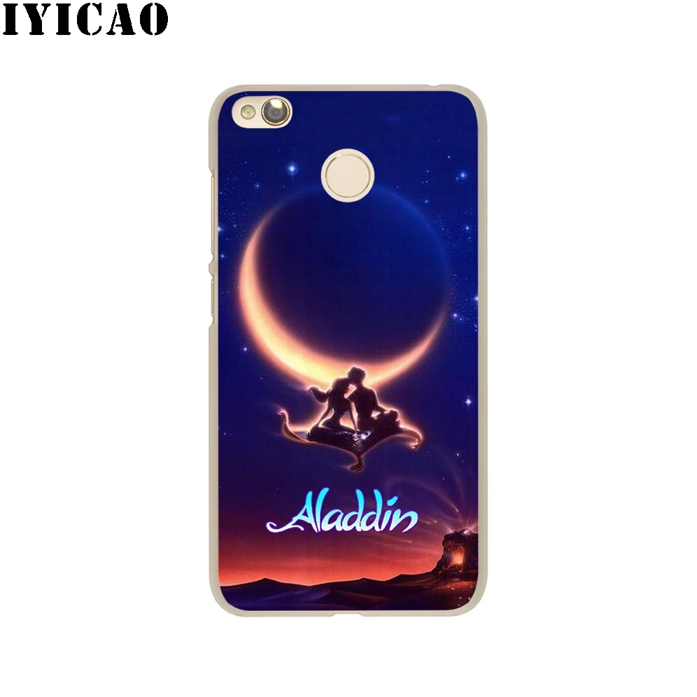 Жесткий чехол с мультипликационным принтом IYICAO Aladdin для Redmi 8A 6A 4A S2 Note 7 3 4 4X 6 5 Pro 5A