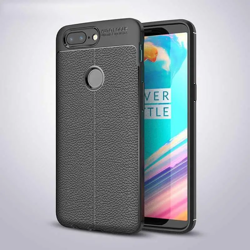 Mokoemi Lichee Pattern Ударопрочный Мягкий 6 01 &quotдля Oneplus 5T чехол для сотовый Чехол телефона