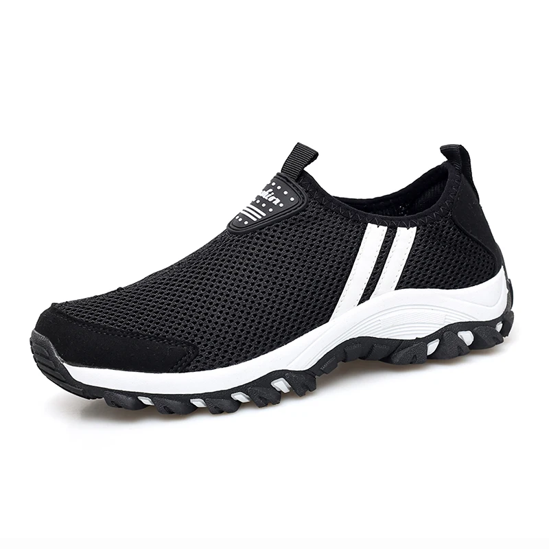 MAISMODA/Летняя мужская повседневная обувь слипоны на плоской подошве прогулочная