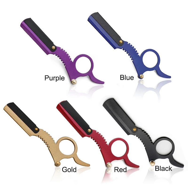 MZTD KUMIHO new style face shaver manual type straight barber razor mutiple colors available | Красота и здоровье