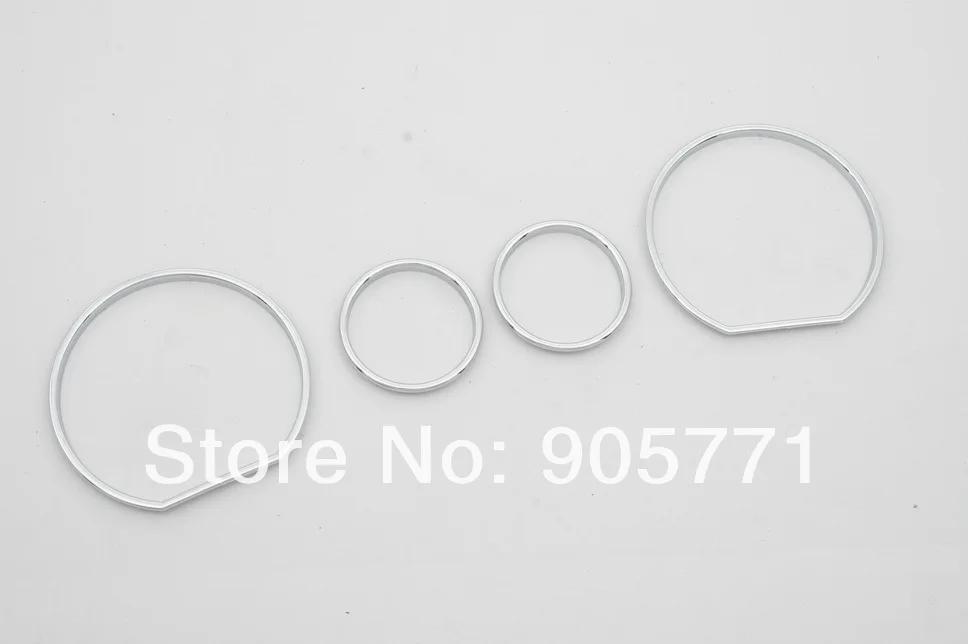 Хром Dashboard калибровочного кольца ободок для BMW E36|chrome dashboard gauge ring|chrome dashboardgauge rings |