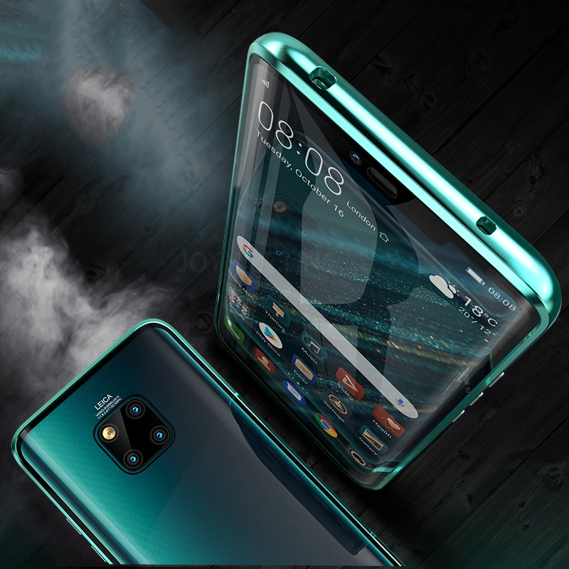 360 Полное покрытие корпуса Магнитный чехол для huawei Mate 20 Pro противоударный