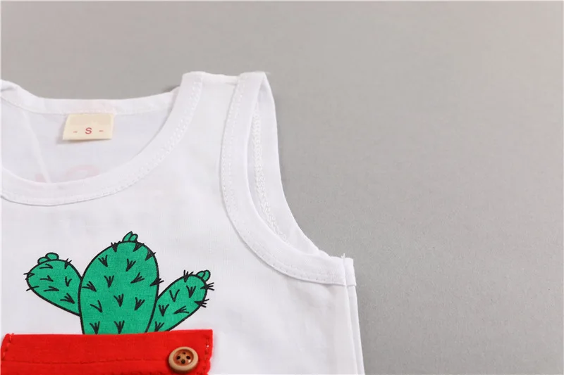 IENENS 2PC Toddler Infant Boy's Sets Baby Boy Outfits Clothes Tops + Pants Summer Children Sleeveless T-shirts Vest Clothing | Детская