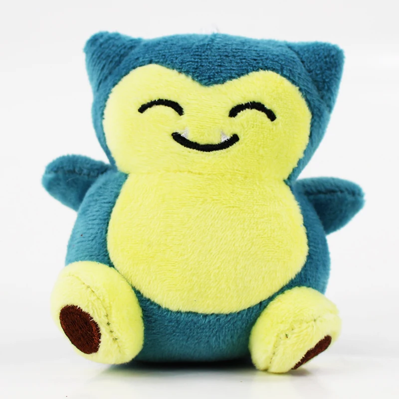 Япония Аниме Go классические плюшевые игрушки-подвески Umbreon Bbulbasaur брелок снорлакс фигурки плюшевые игрушки