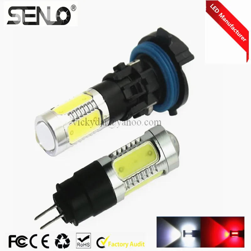 Горячая Распродажа led DRL светильник COB 7 5 W Противотуманные Фары Светильник s лампы