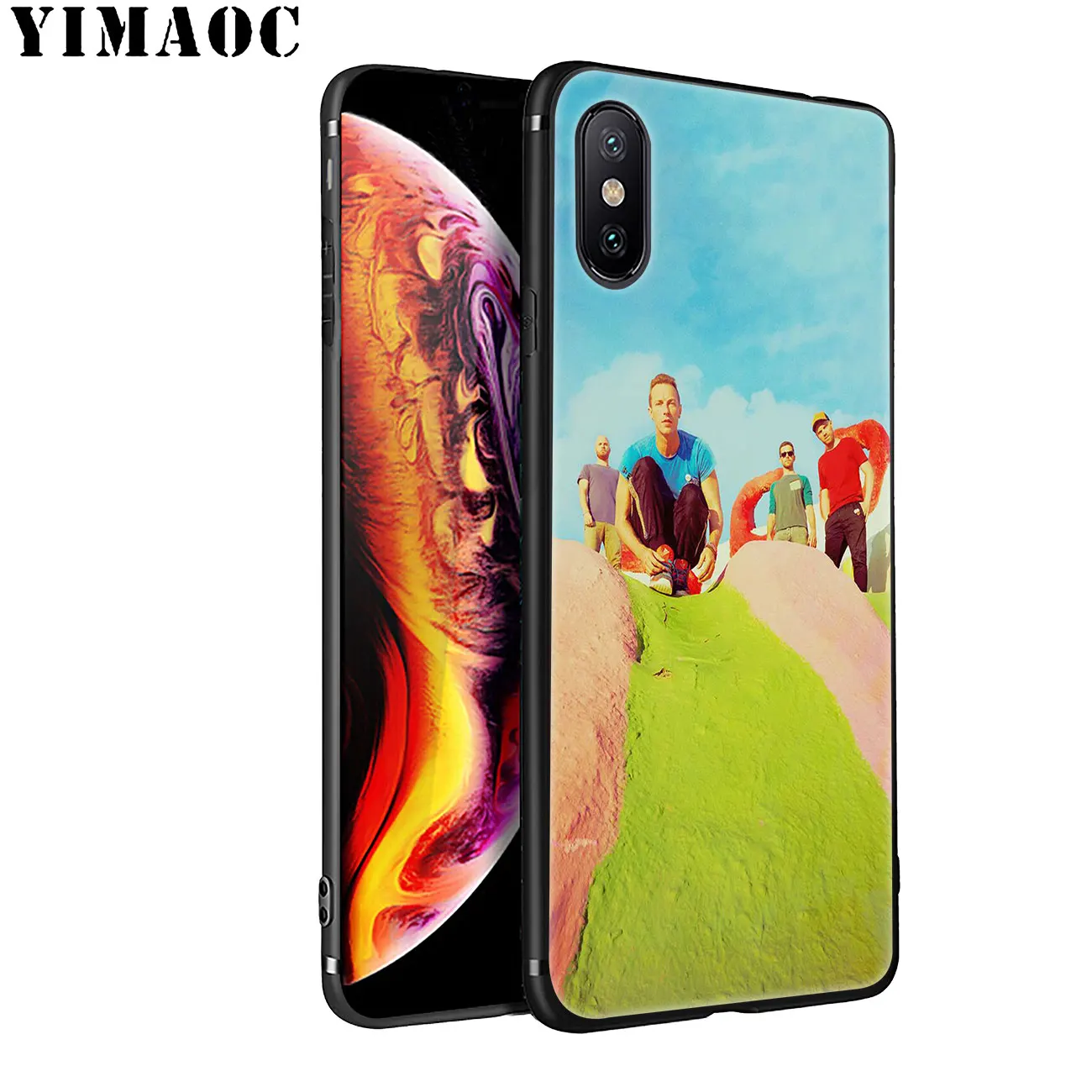 Чехол для телефона YIMAOC Coldplay мягкий силиконовый чехол iPhone 11 Pro XS Max XR X 6 6S 7 8 Plus 5 5S SE 10