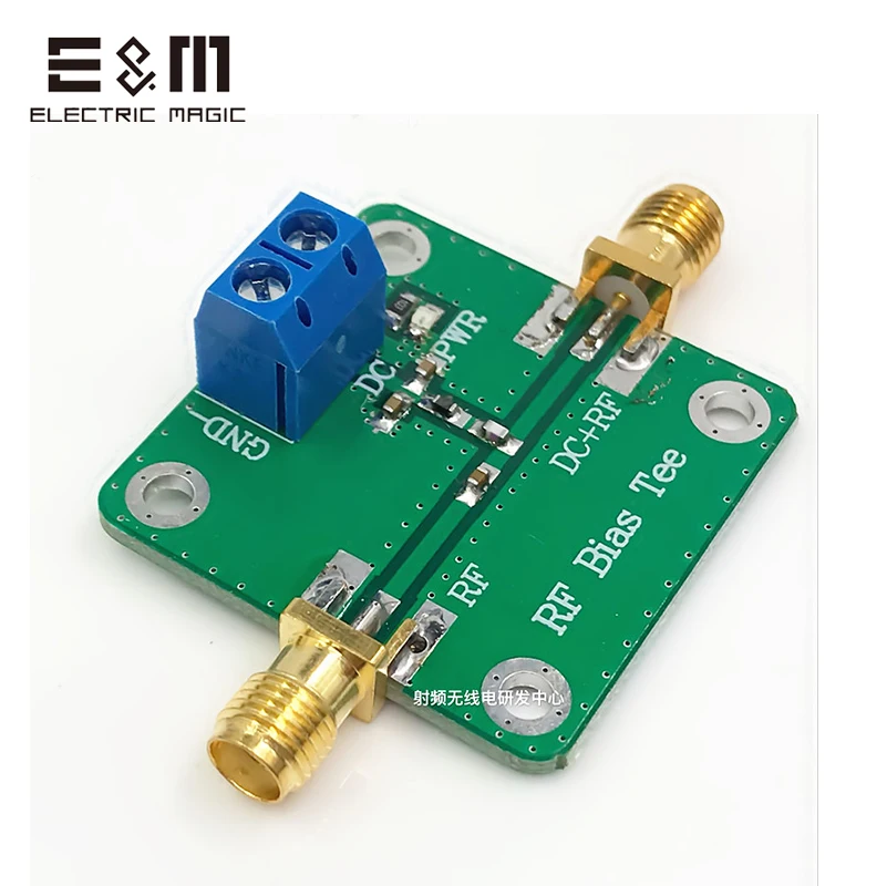 NEW Radio Frequency RF Microwave DC Offset Straightener Separator DC Feed DC Bias 10-6000MHz