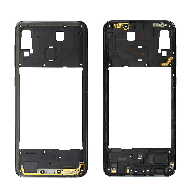 Netcosy средняя рамка панель крышка запасные части для Samsung Galaxy A20 A30 A40/A210 A50 корпус