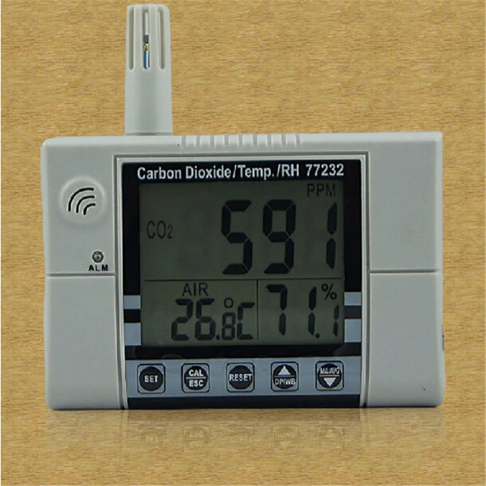 Wallmount монитор качества воздуха в помещении тестер CO2. Тест телефон|monitor co2|co2 testerco2