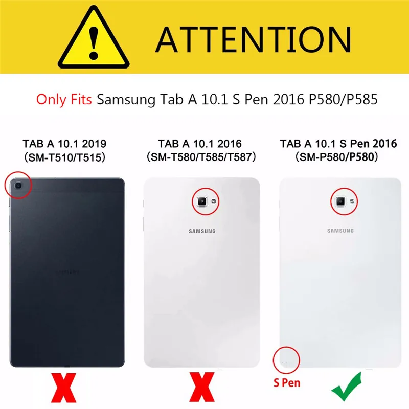 Сверхпрочный чехол Amor для samsung Galaxy Tab A 6, A6, 10,1, P580, P585, S-Pen, чехол для планшета, силиконовый+ PC, задняя крышка, чехол с подставкой