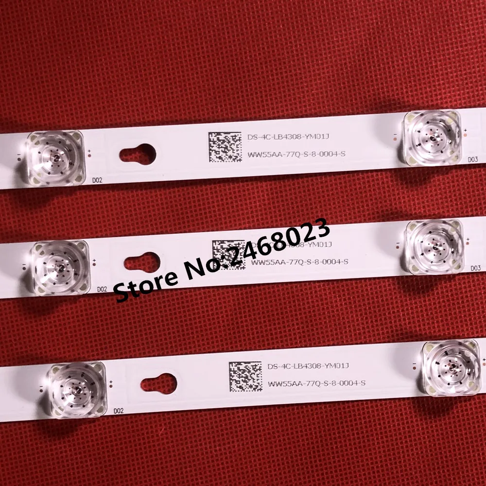 Светодиодная подсветка TCL L43E5800A-UD OEM43LB06 D43A810 L43P1A-F светодиодный 3030F2.1 V1.2 4C-LB4308-YM010 |