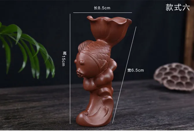 Держатель фильтра для чая Китайский Фиолетовый Глиняный чай домашний питомец