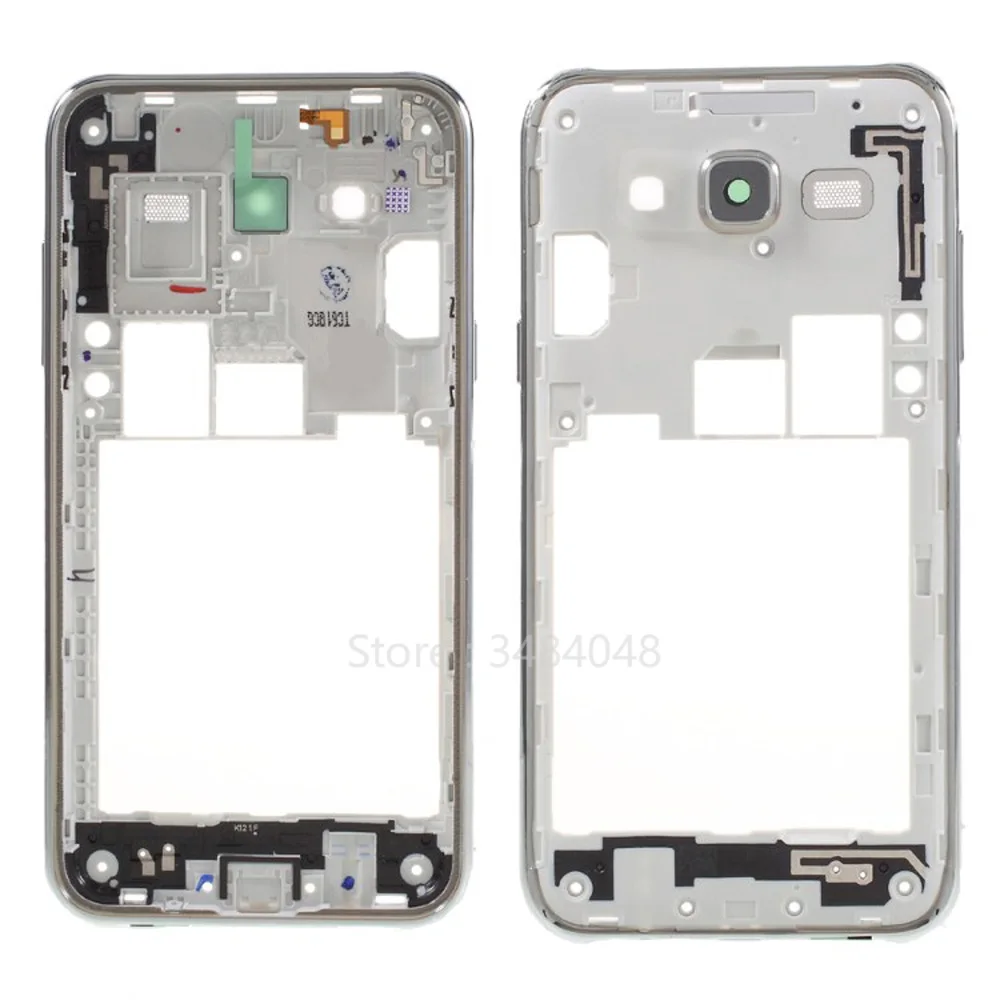 Для Samsung Galaxy J5 2015 j500 J500F J500H J500M J500FN запасные части для среднего корпуса|Шлейфы