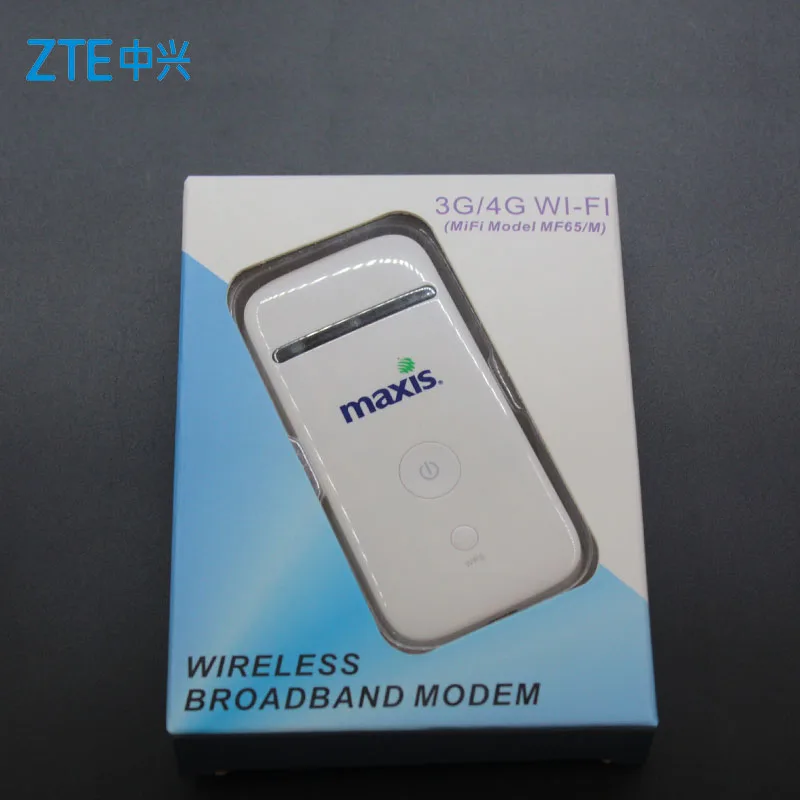 ZTE MF65 3G sim карта мини беспроводной портативный Wifi роутер 21 6 Мбит/с точка доступа