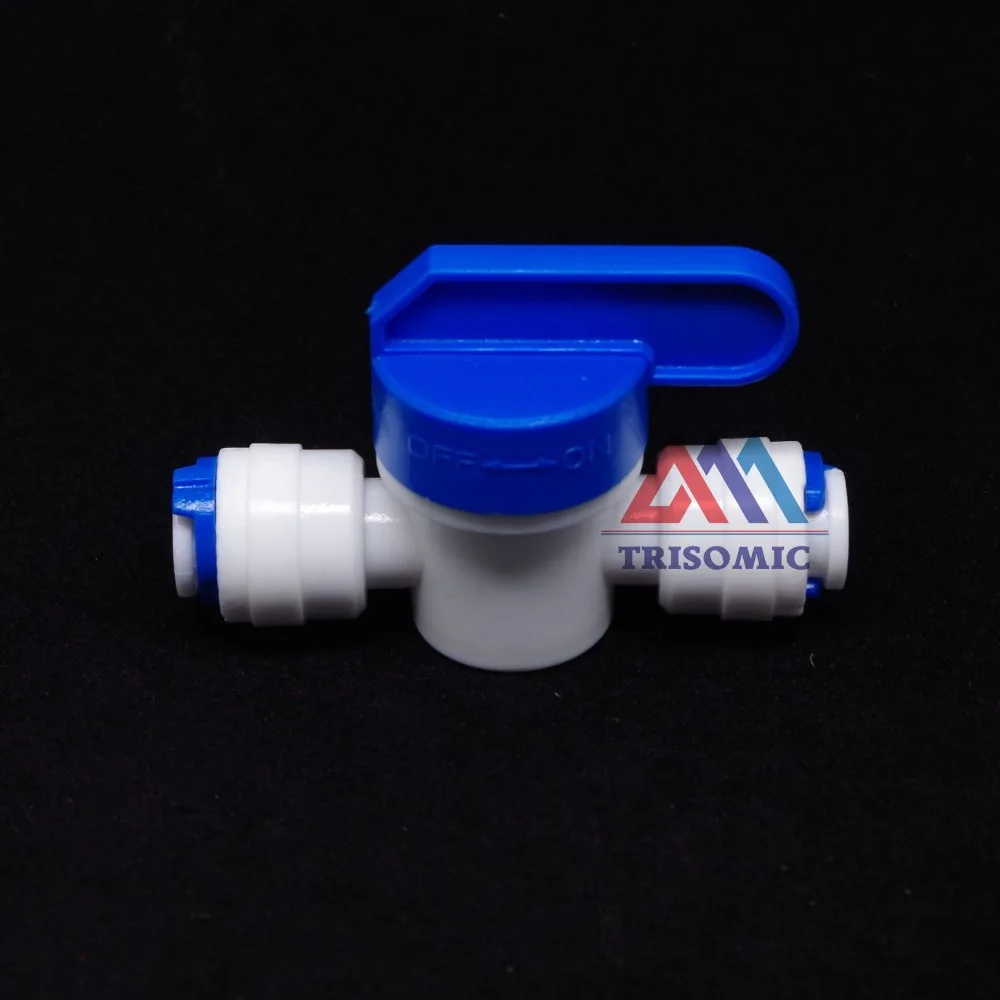 Шаровой кран с встроенным фильтром обратного осмоса 3/8 дюйма|tube quick connect|connect