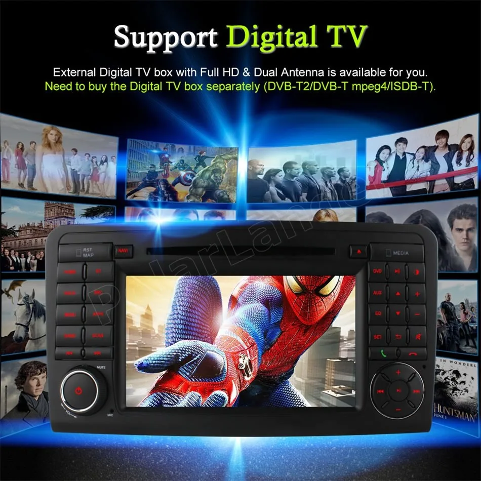 Четырёхъядерный смартфон Mercedes BENZ GL ML CLASS W164 ML350 ML500 X164 GL320|player for car|player dvdplayer android |